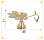 Brass Deepak Set For Puja and Festive 