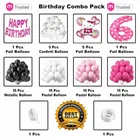 Hello Kitty Theme 6th Happy Birthday Decoration,Multicolour,Set Of 1