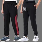 Cotton Blend Trackpants for Boys 