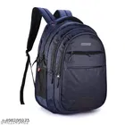 Polyester Backpack for Men & Women, Blue