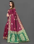 Silk Embellished Saree for Women 