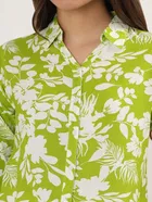Rayon Printed Shirt for Women 