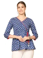 Cotton Printed Top for Women 