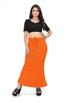 Lycra Solid Saree Petticoat for Women 