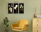 MDF 3 Pcs Designer Wall Painting for Home & Office 