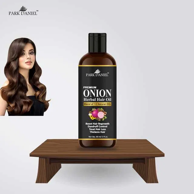 Park Daniel Premium Onion Herbal Hair Oil (60 ml) (SE-116)