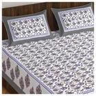 Double Bedsheet with 2 Pillow Covers 