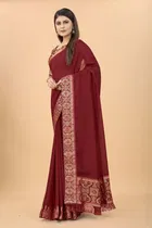Women's Saree with Unstitched Blouse 