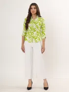 Rayon Printed Shirt for Women 