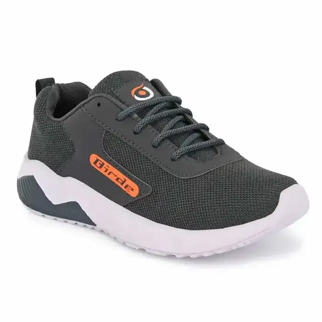 Birde Lightweight Sports Shoes For Mens (Grey, 6) (BRD-676)