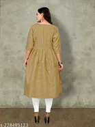Solid Maternity Kurti Set 