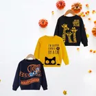 Cotton Full Sleeves Printed Sweatshirt for Kids 