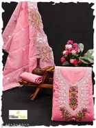 Embroidered Unstitched Suit for Women 