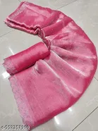 Jimmy Choo Embellished Saree For Women, Pink