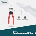 Pilash with Wire Cutter,Line Tester,2in1 Screwdriver Lineman Plier 