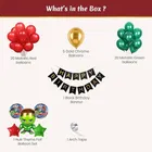 Hulk Theme Birthday Balloon Decoration Kit For Kids, Multicolor, Pack Of 52