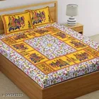 Cotton Queen Bedsheet with 2 Pillow Cover 