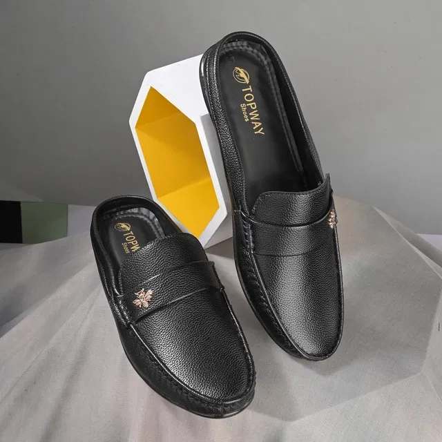 Loafers for Men (Black, 6)