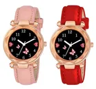 Designer Leather Analog Watch for Women & Girls 