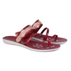 Flats for Women, Maroon 