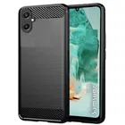 Artificial Leather Samsung Galaxy M06 5G Back Cover 