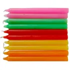 Colored Stick Candles - Pack of 10