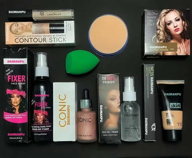 Combo of Face Makeup (Set of 8)