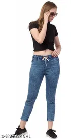 Denim Jeans for Women (Blue, 30)