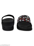 Sliders for Men, Black 