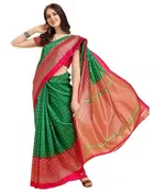 Art Silk  Printed Saree for Women 