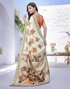 Art Silk Printed Saree for Women 