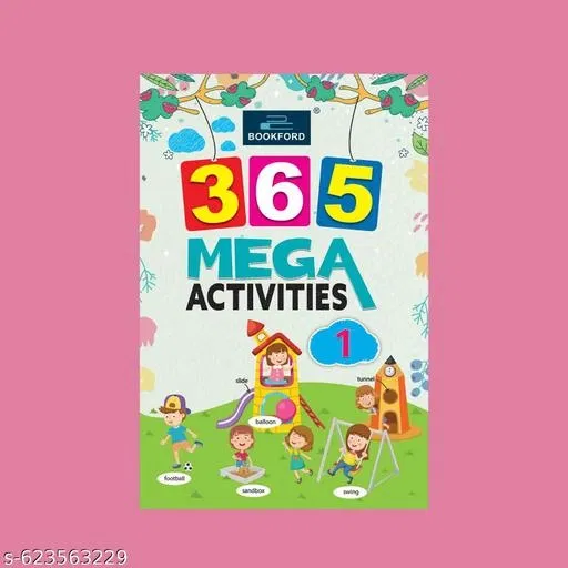365 Mega Activity Book – Part 1 | Fun, Educational & Creative Activity Book for Kids