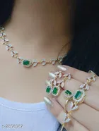 Brass Jewellery Set for Women 