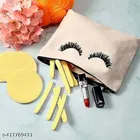 Combo of 12 Pcs Compressed Makeup Removal Sponges & 100 Pcs Artificial Nails 