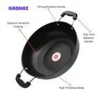 Iron Hard Anodised Non Stick Kadai Cookware Combo for Kitchen 
