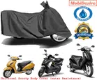 Polyester Semi-Waterproof Universal Motorcycle Cover (Grey)