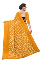 Cotton Flower Printed Saree for Women 