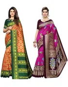 Mysore Silk Printed Saree for Women 