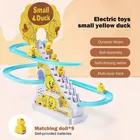 Little Lovely Duck Slide Escalator Toy Automatic Stair-Climbing Race Track Set 