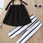 Viscose Rayon Printed Clothing Set for Girls 