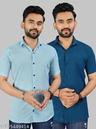 Casual Shirts for Men, Pack of 2 