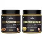 Natural Gokhru & Safed Musli Powder for Skin & Hair 