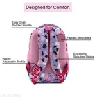 Polyester Backpack Bag, Purple