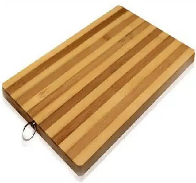 Wooden Vegetable Cutting Board (Brown, 20x15 cm)