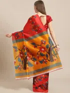 Mysore Silk Printed Saree for Women 