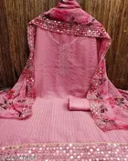 Embroidered Unstitched Suit for Women 