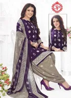वीमेन अन्स्टिचड ड्रेस मटेरियल सूट 