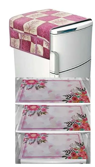 Refrigerator Covers (Red) (A-107)