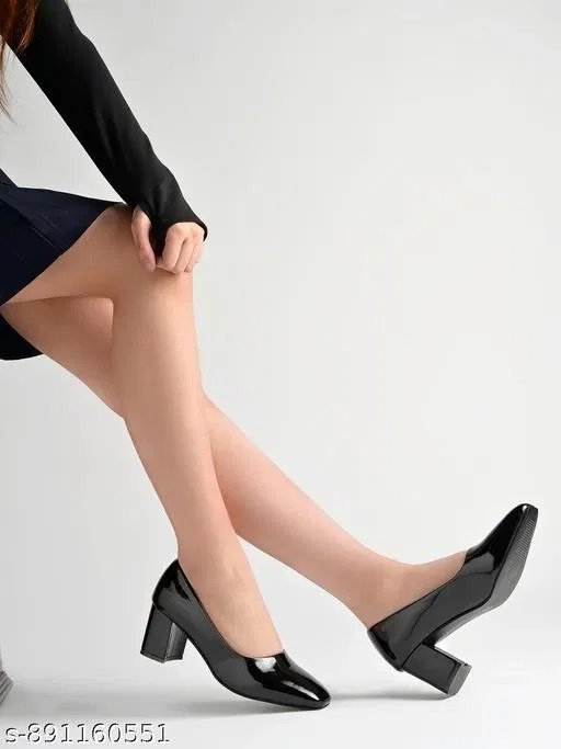 Shoetopia Heel Sandals - Black (IND-3)