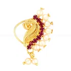 Gold Plated Designer Nosepin for Women 